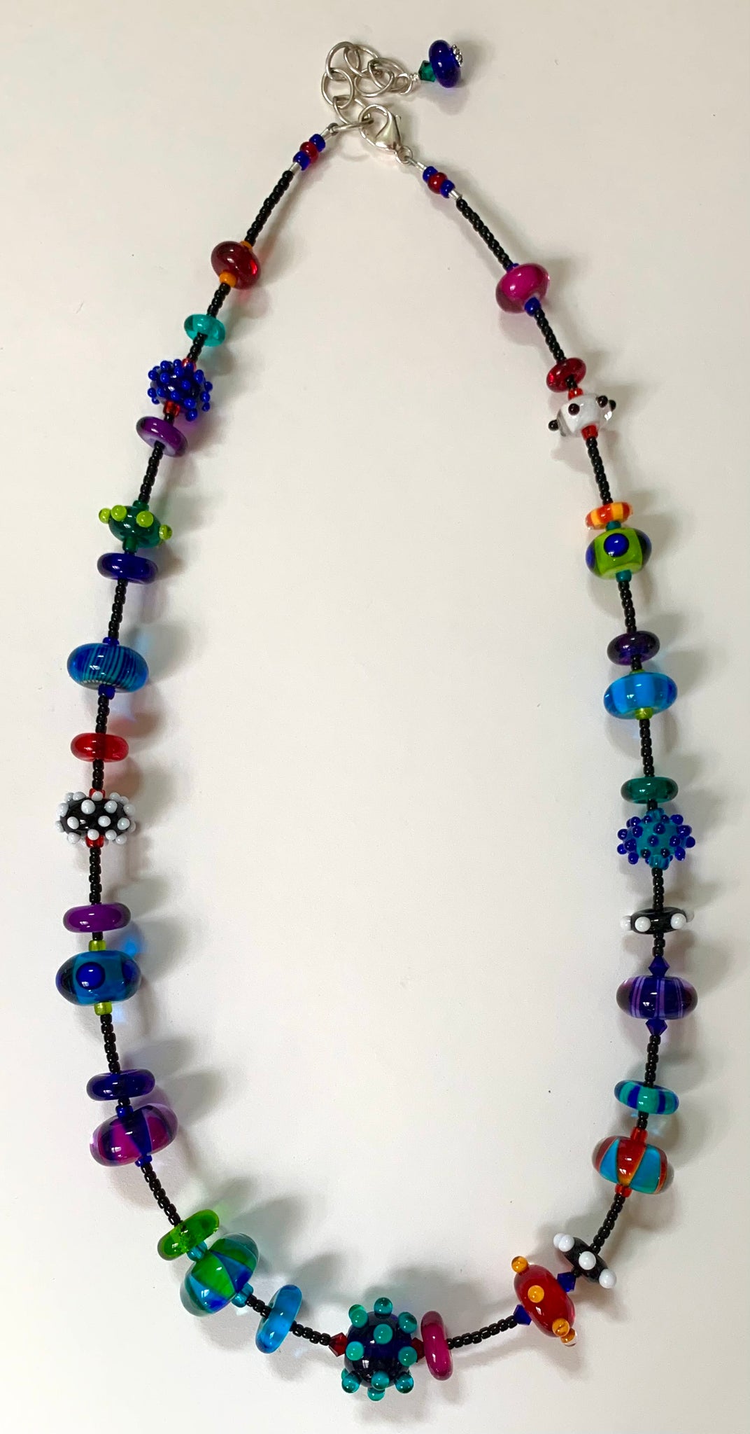 Multi colored necklace
