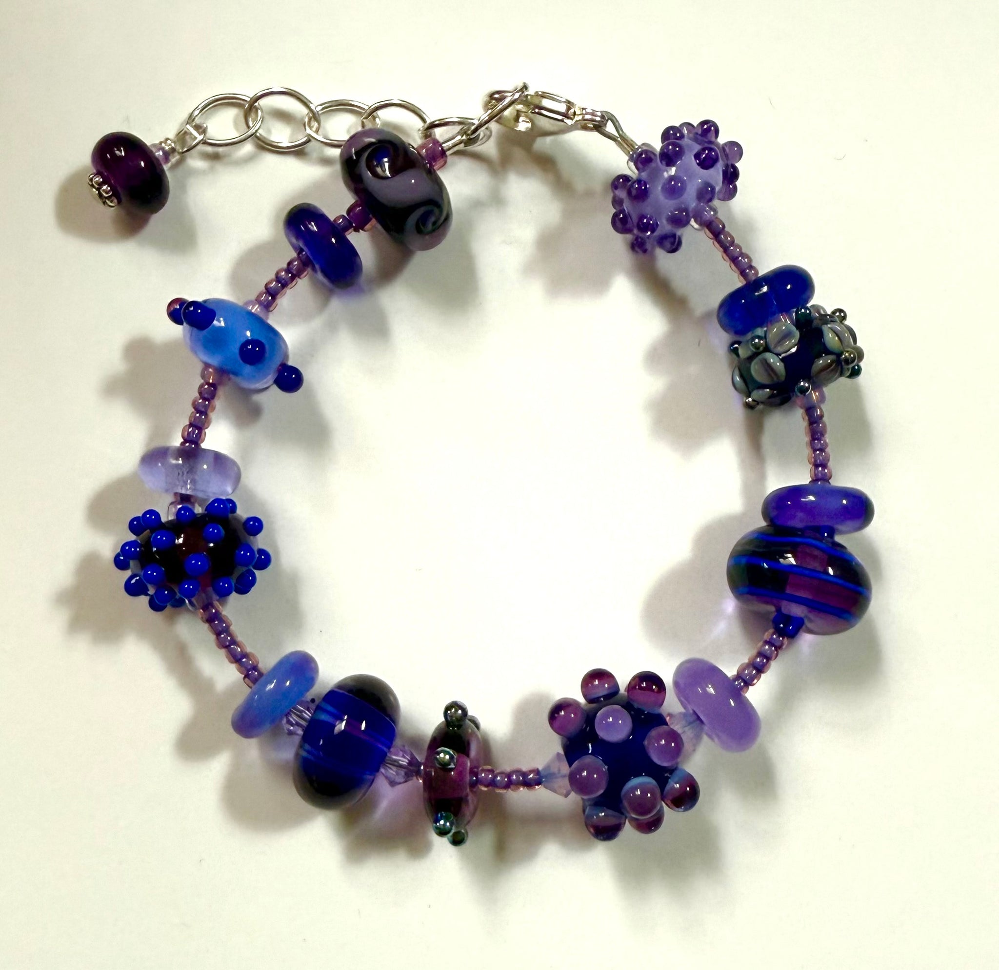 Purple bracelet